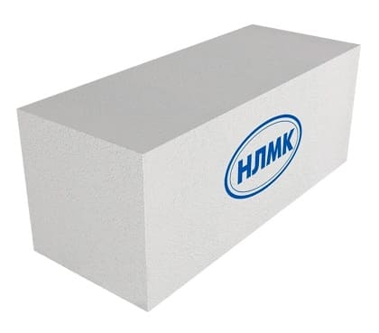 Блок газобетонный стеновой D300 B1,5 625х400(200,100)х250 НЛМК